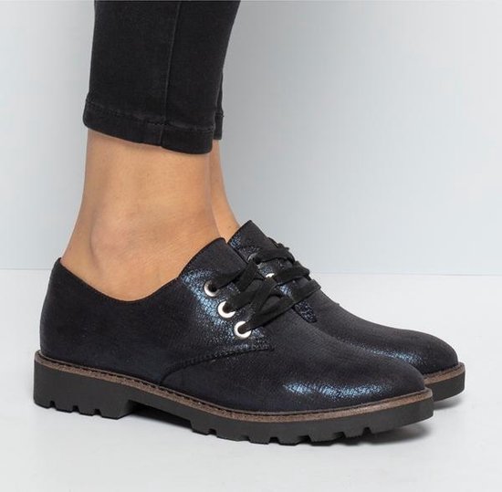 Tamaris Veterschoenen blauw | Bestel nu!