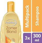 Andrélon Zomerblond - 300 ml - Shampoo - 3 stuks - Voordeelverpakking