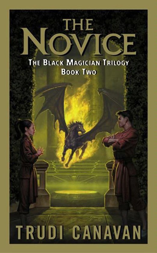 Black Magician Trilogy 2 - The Novice - cover