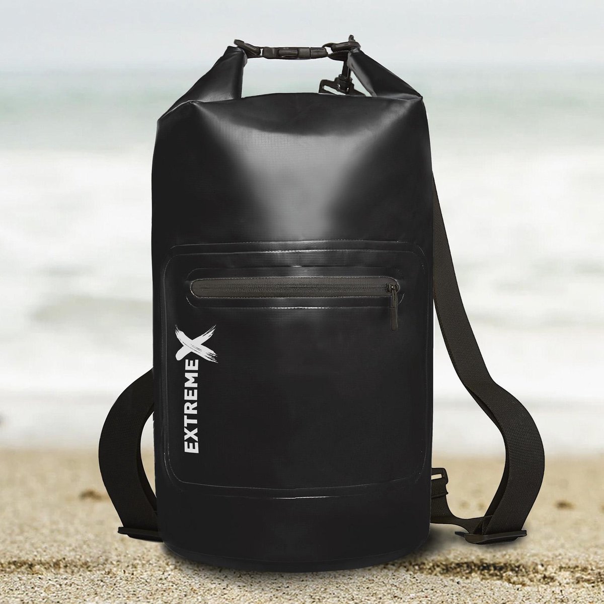 VIZU VEXDB20BK 20 Liter Waterdichte Drybag - Rugzak Zwart