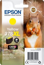 Epson 378XL - 9.3 ml - XL - geel - origineel - blister - inktcartridge - voor Expression Home XP-8605, 8606; Expression Home HD XP-15000; Expression Photo XP-8500, 8505