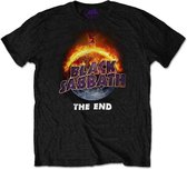 Black Sabbath - The End Heren T-shirt - L - Zwart