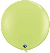 Qualatex Megaballon Lime Green Fashion 90 cm 2 stuks