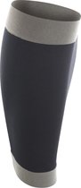Senvi Sports Compressie Calf sleeves - Leg- Zwart/Grijs Maat XL