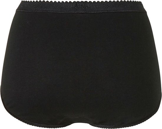 sloggi Control Dames Maxi Verstevigende slip - Zwart - Maat 44