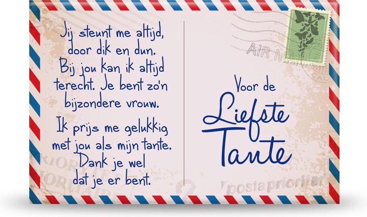 Magneet "Tante"