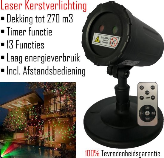 Laser Kerstverlichting voor buiten & binnen - Kerst tuinverlichting -  Laserlamp... | bol.com