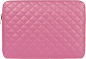 Laptop Sleeve 14 tot 15 inch - Roze | 26.5 x 37.5 x 2cm | Bubblegum Roze Luxery
