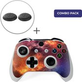 Starry Sky Combo Pack - Xbox One Controller Skins Stickers + Thumb Grips