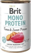 BRIT Mono Protein Tonijn & Zoete Aardappel 6 x 400 gram
