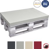 Beautissu Zitkussen Palletkussen ECO Pure  120x80cm licht grijs