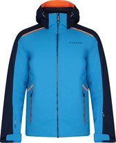Dare 2b Educe Ski Jas Heren  Wintersportjas - Maat S  - Mannen - blauw/oranje