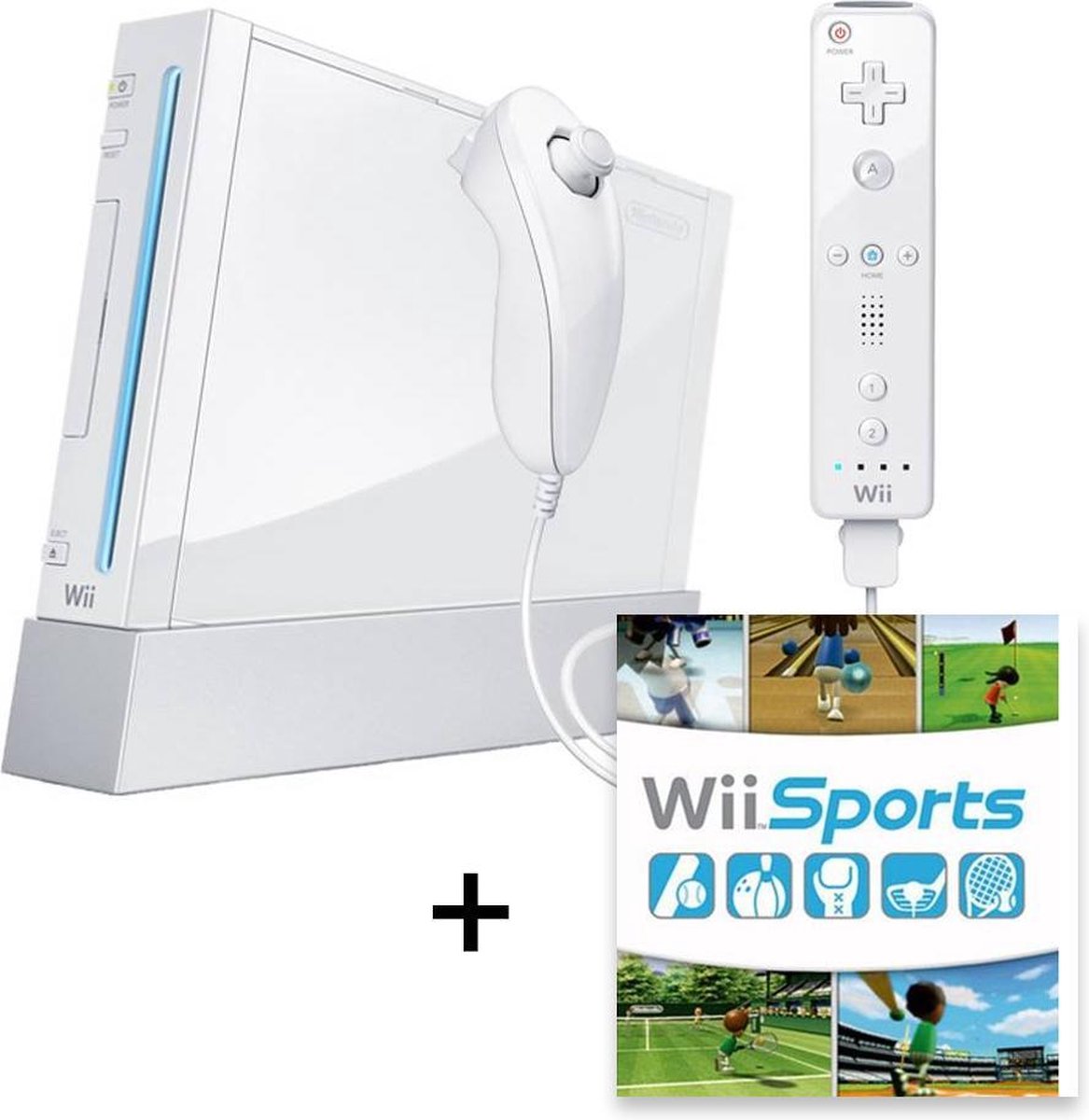 Refurbished Nintendo Wii (Wit) + Wii Sports