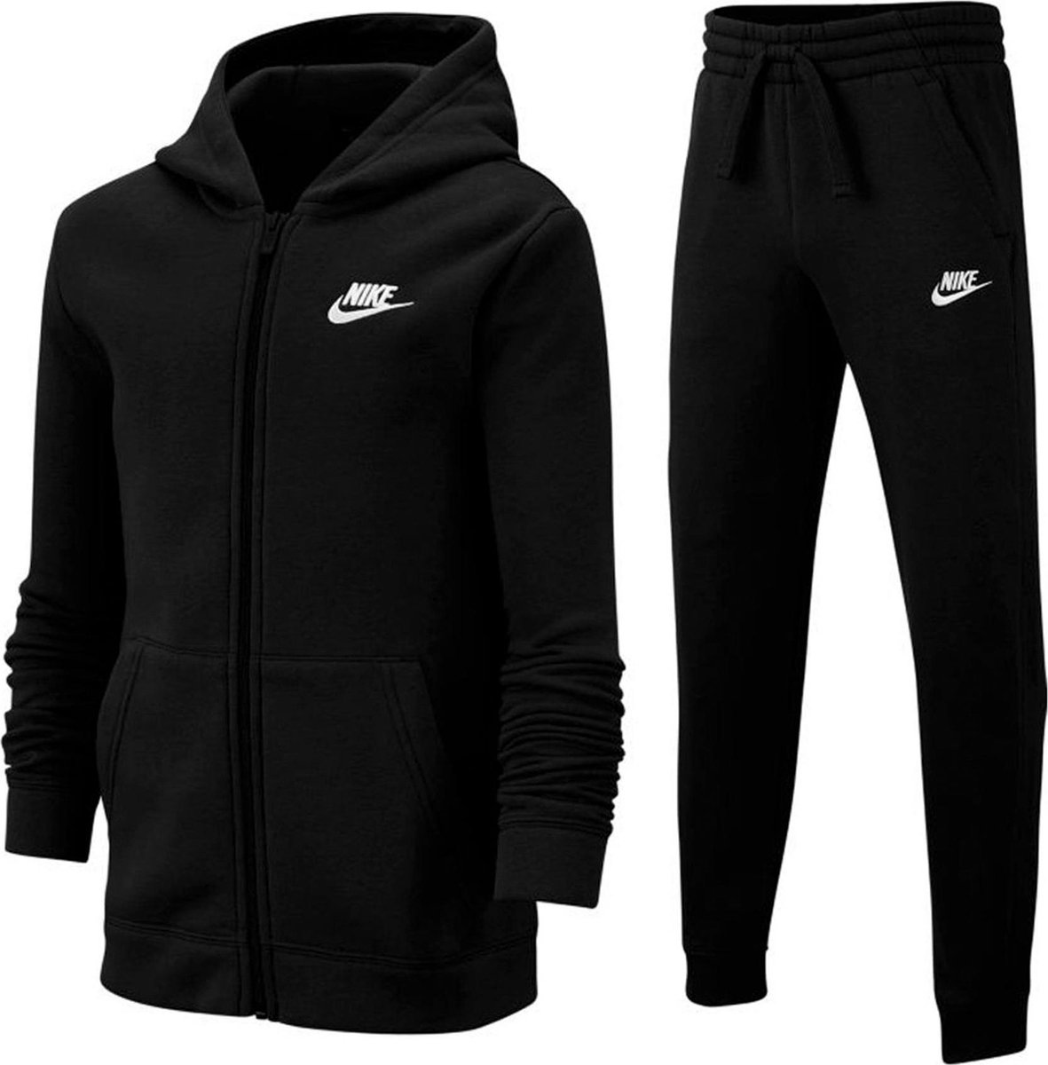 Survêtement Nike Sportswear CE Fleece - Taille 128 - Garçon - noir | bol