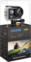 EKEN Action Camera H9R 4K Ultra HD | Afstandsbediening | Wifi | 23 accessoires | 12MP | 32GB SD + Extra Accu | Waterproof bag