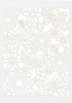 Creotime patroonkarton 10,5 x 14,8 cm 10 stuks wit