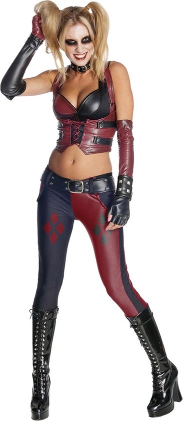 combineren Infrarood kamp Harley Quinn Batman Arkham City™ kostuum voor vrouwen - Verkleedkleding -  Small" | bol.com