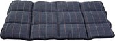 Jack and Vanilla Hondenkussen dubbelzijdig JV TARTAN Bench Mat Blauw-XL 104x68cm