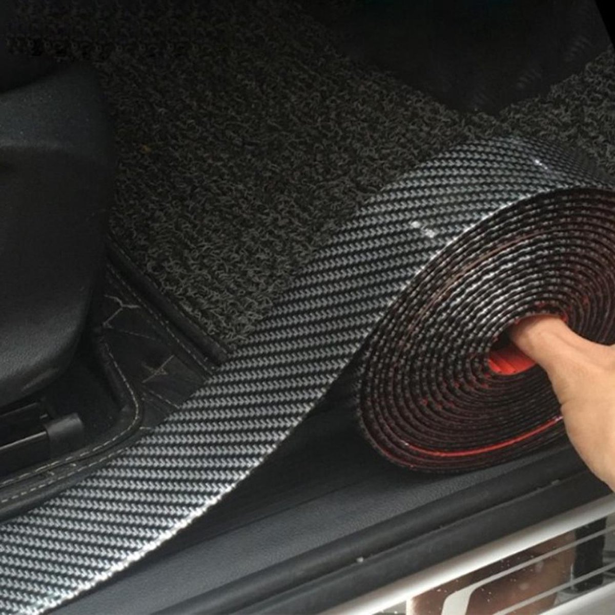 Carbon fiber, Echt carbon, Carbonpapier, Carbonfolie, Koolstofvezel, Voor in de auto