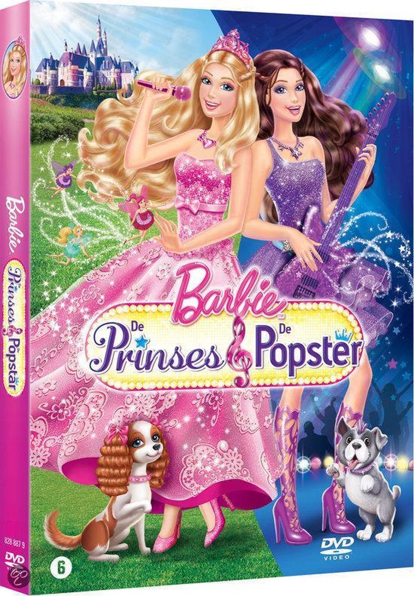 Spelling kapperszaak beetje Barbie - De Prinses & De Popster (Dvd) | Dvd's | bol.com