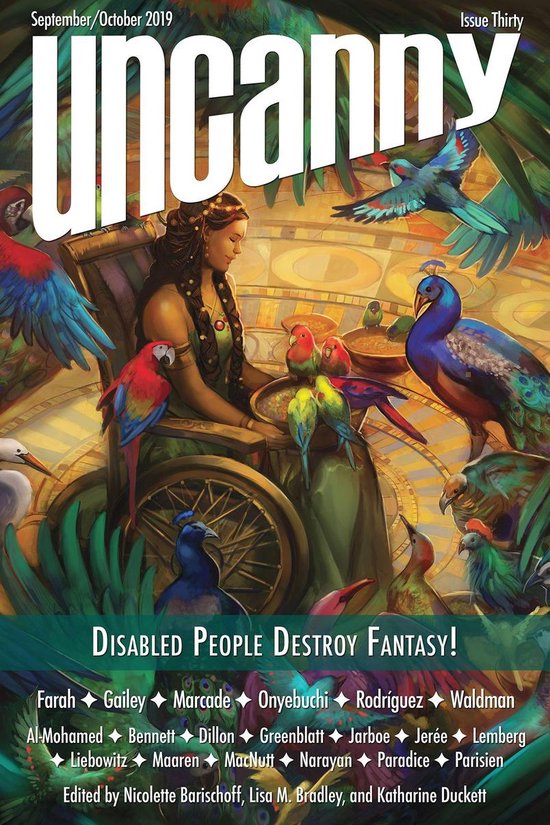 Uncanny Magazine Issue 30: Disabled People Destroy Fantasy! - cover