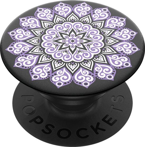 PopSocket Purple Silence Black | bol.com