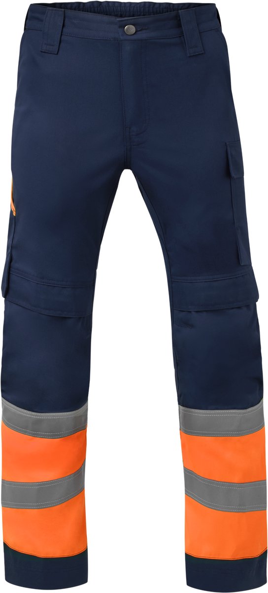 HAVEP Werkbroek High Vis 80573 - Marine/Fluo Oranje - 64