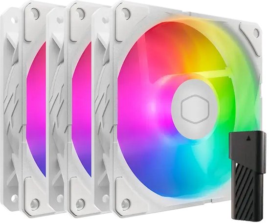Cooler Master SickleFlow Edge 120 ARGB 3-pack White