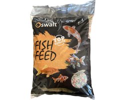 Oswalt Vijverkorrels - Colour mix - Visvoer - 1,6kg - 15 liter