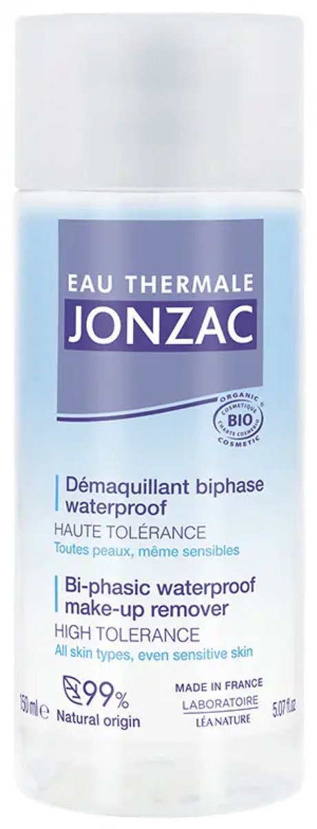 Eau Thermale Jonzac Organic Biphase Waterproof Cleanser 150 ml