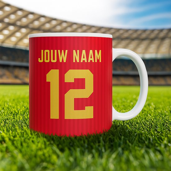 Ajax Amsterdam Mok – met naam & rugnummer