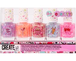 foto van Create it! - Nagellak Confetti - 5-delig