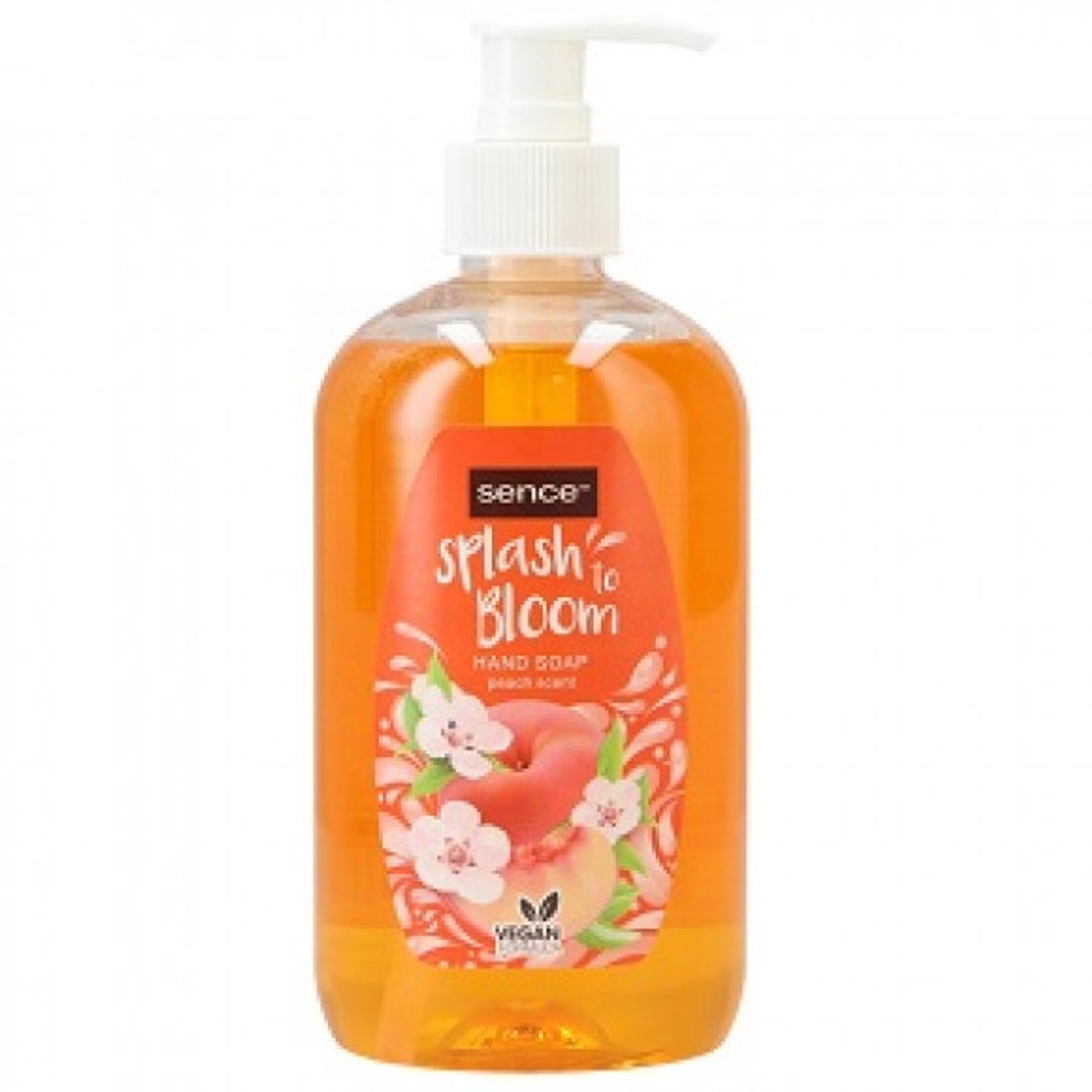Sence Splash To Bloom Hand Soap Peach Scent 500ML