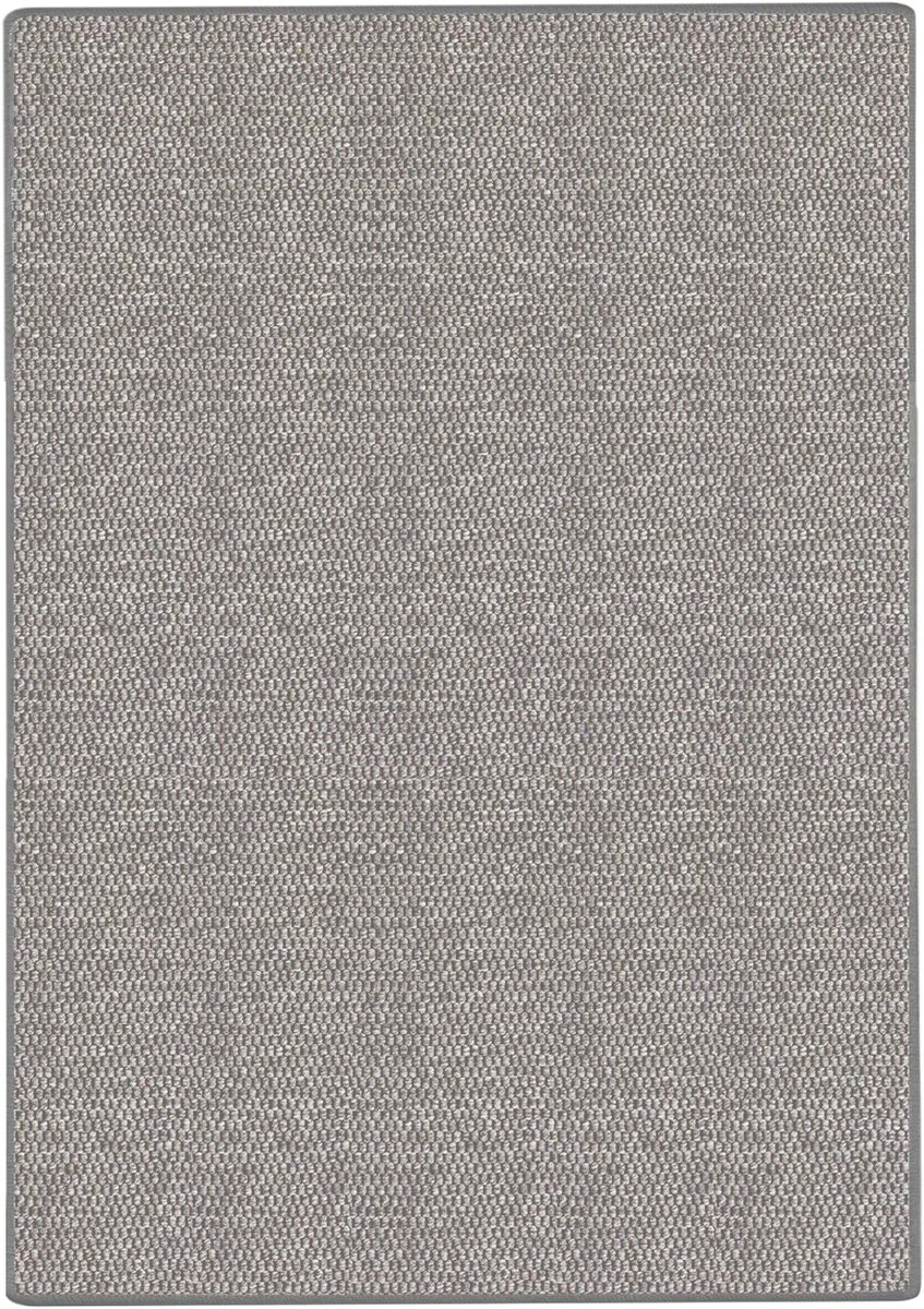FLOORDIREKT Tapijt Kalkutta - Op maat Gemaakt - Sisal Look - Slijtvast & Moderne Loper - Zilver - 200 x 500 cm