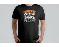Game Over Gamer Dad - T Shirt - DadLife - BestDad - Funny - SuperDad - ProudDad - DadJokes - PapaLeven - BestePapa - SuperPapa - PapaGrappenv
