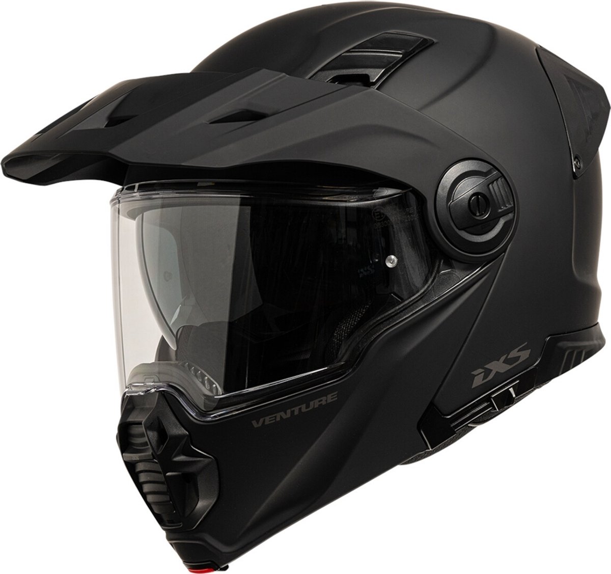 IXS Venture 1.0 Mat Zwart Systeemhelm - Maat M - Helm