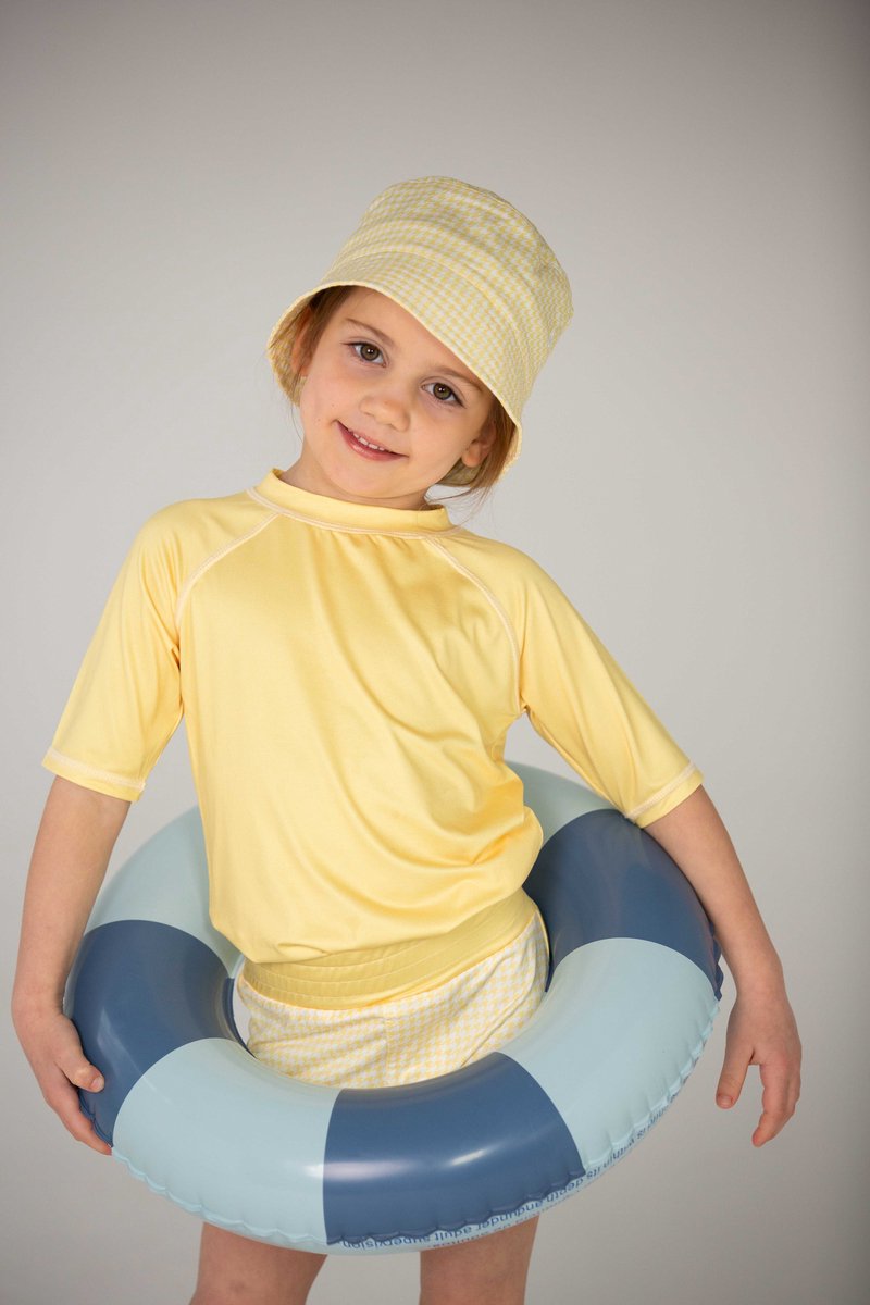 Ducksday - zwembroek - UV - emonade - geel - 14 jaar - 158/164 - valt klein — afbeelding 8