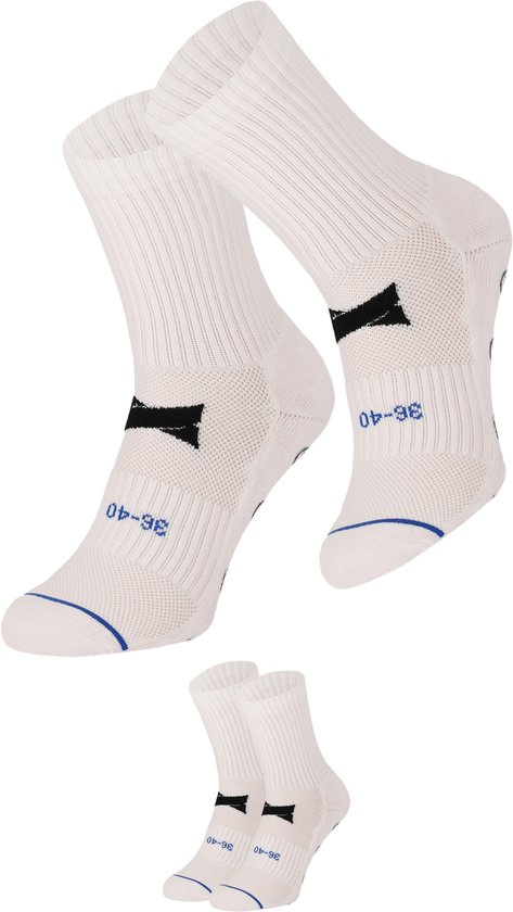 Chaussettes de football adhérentes - Unisexe - Taille 31 à 48 - 2 paires - chaussettes adhérentes - chaussettes adhérentes - chaussettes adhérentes - chaussettes de football