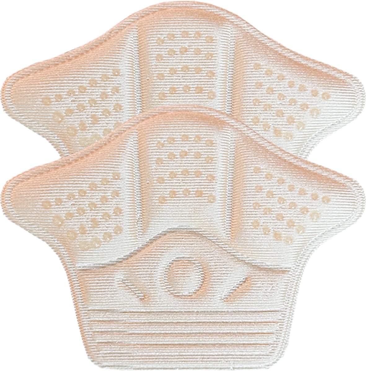 Sodrai Premium Hielzooltjes | Hielzool | Hakbeschermers | Premium Hielbeschermers | Anti-slip | Kleur Beige | Schoenmaat Universeel | Hiel beschermers |Hielkussens |
