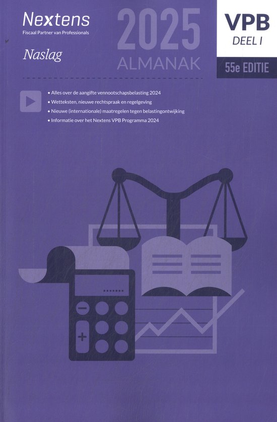 Nextens Vpb Almanak 1 - 2025 - cover