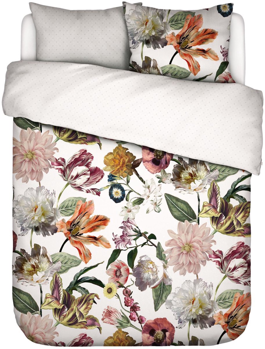 Essenza Filou Dekbedovertrek Wit - Lits-Jumeaux XL – 260x200/220 cm