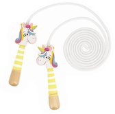 Janod Applepop - Springtouw Unicorn - Buitenspeelgoed - 2 Meter Touw In Lengte Verstelbaar - Perfect Voor Unicornliefhebbers - Stimuleert Beweging - Geschikt Vanaf 3 Jaar