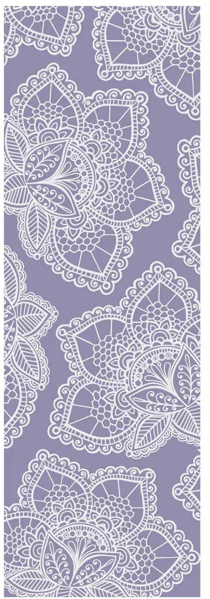 Love Generation Design Yoga Mat â—Ź Lotus Print â—Ź Paars