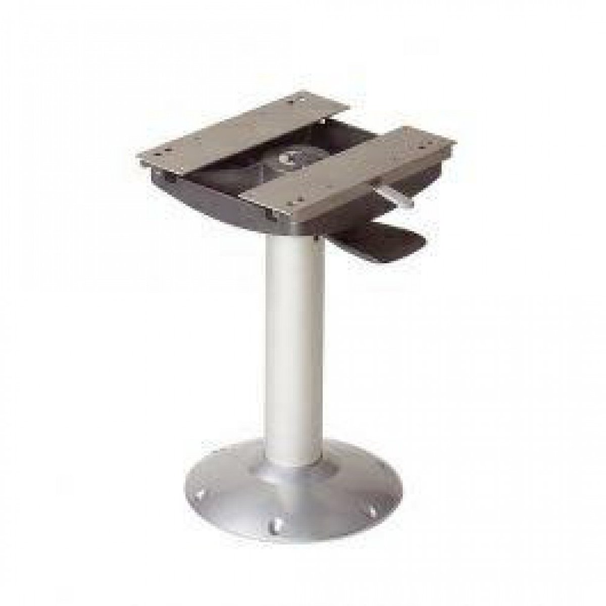 VETUS vast model Stoelpoot met schuif-draai Mechanisme hoogte 70cm | BASE70L