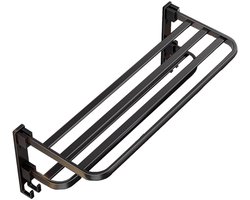 CRLYN® Handdoekrek Radiator - Badkamer - Droogrek - Zwart