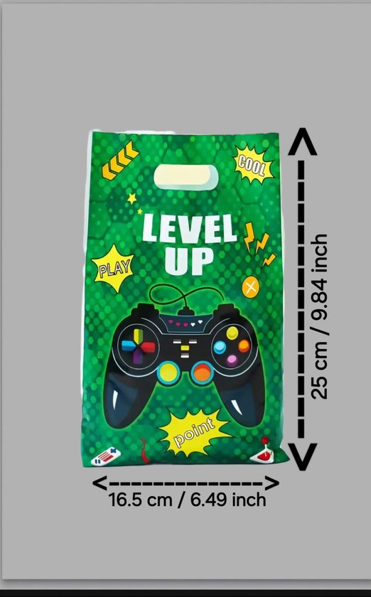Verjaardag Uitdeelzakjes Jongens Game