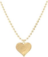 Lora di Lora Ketting Indi Solís. Korte ketting, in lengte verstelbaar voor female 18K Vermeil Goud 36 cm + 5 cm