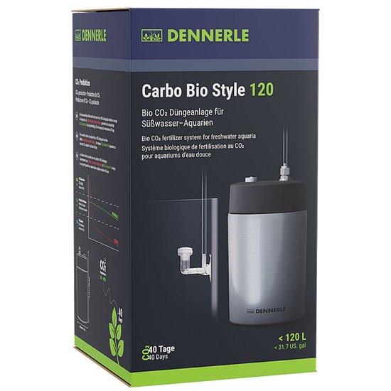 Dennerle Carbo Bio Style 120 - Co2 aquarium waterverbeteraar