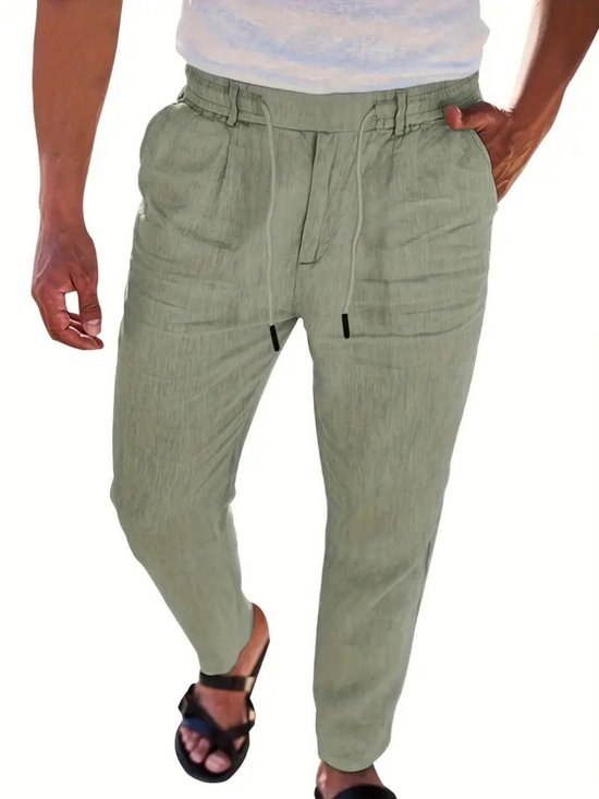 Nivard Linnen Broek Heren Zomerbroek Volwassenen Lange Broek nivard-linnen-broek-heren-zomerbroek-volwassenen-lange-broek