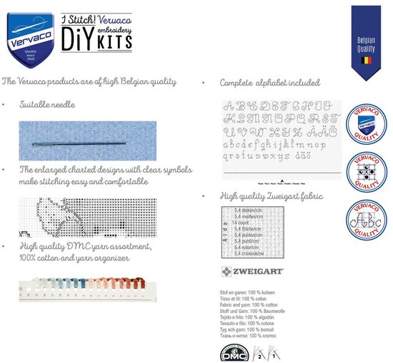 Vervaco Groeimeter Ons grootste avontuur borduren (pakket) PN-0190093